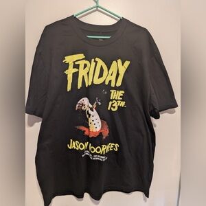 NWT - Jason Horror Friday the 13th Black Tee - XXL